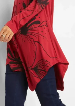 Online Longshirt mit Rollkragen Damen Shirts & Tops