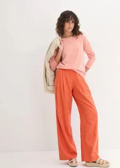 Online Longshirt mit Rundhalsausschnitt, Langarm (5er Pack) Damen Bekleidung·Röcke|Basics