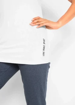 Best Longshirt mit Schriftzug (2er Pack) Damen Shirts & Tops