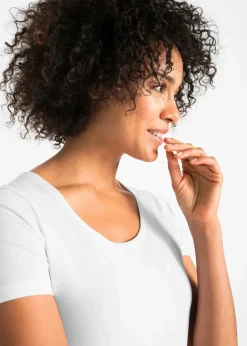 Best Longshirt mit Schriftzug (2er Pack) Damen Shirts & Tops