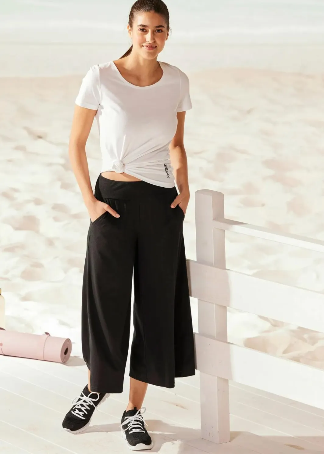 Best Longshirt mit Schriftzug (2er Pack) Damen Shirts & Tops
