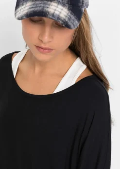 Best Longshirt mit Top aus Viskose-Mix Damen Nachhaltigere Materialien|Shirts & Tops
