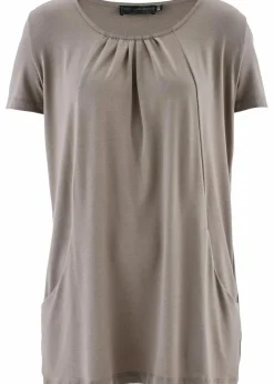 Longshirt mit Viskose Damen Shirts & Tops