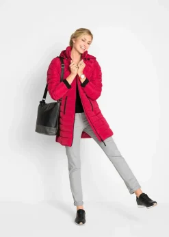 Sale Long-Steppjacke mit Wattierung Damen Jacken & Mäntel|Bekleidung·Hosen