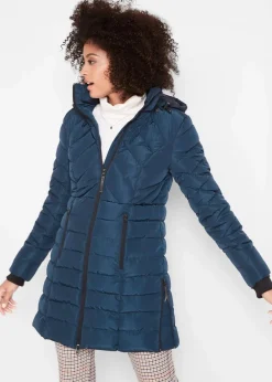 Outlet Long-Steppjacke mit Wattierung Damen Jacken & Mäntel|Bekleidung·Hosen