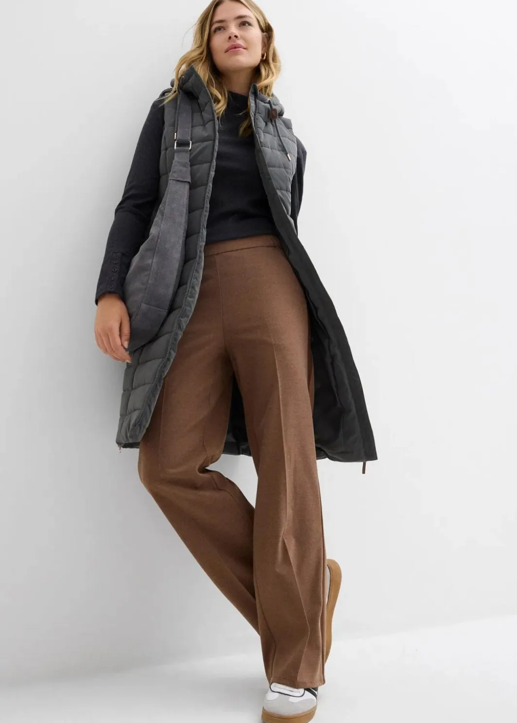 Online Longsteppweste Damen Jacken & Mäntel|Bekleidung·Hosen