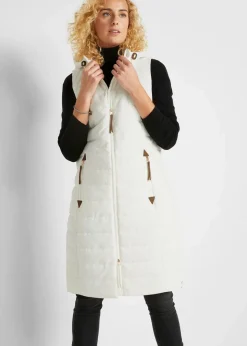 Damen bonprix Jacken & Mäntel|Bekleidung·Hosen|Longsteppweste