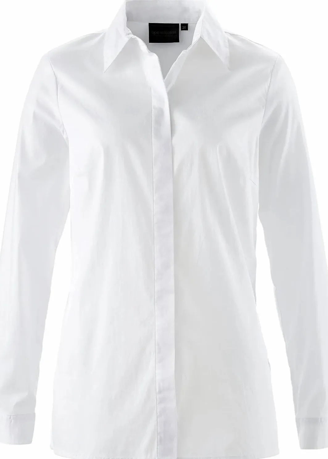 Discount Long-Stretch-Bluse Damen Blusen & Tuniken|Bekleidung·Jacken & Mäntel