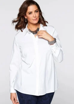 Discount Long-Stretch-Bluse Damen Blusen & Tuniken|Bekleidung·Jacken & Mäntel