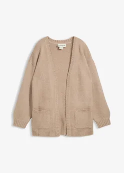 Sale Longstrickjacke Kinder Mädchen 9-16 Jahre·Sweat & Strick