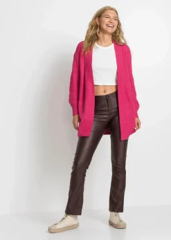 Longstrickjacke Damen Bekleidung·Umstandsmode|Strickmode