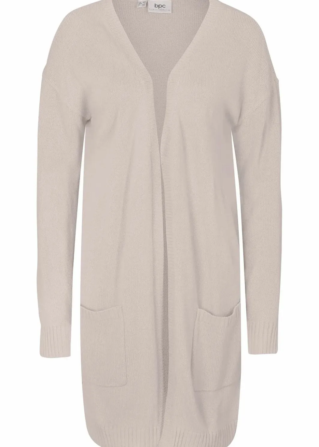 Damen bonprix Pullover & Strickjacken|Basics|Longstrickjacke