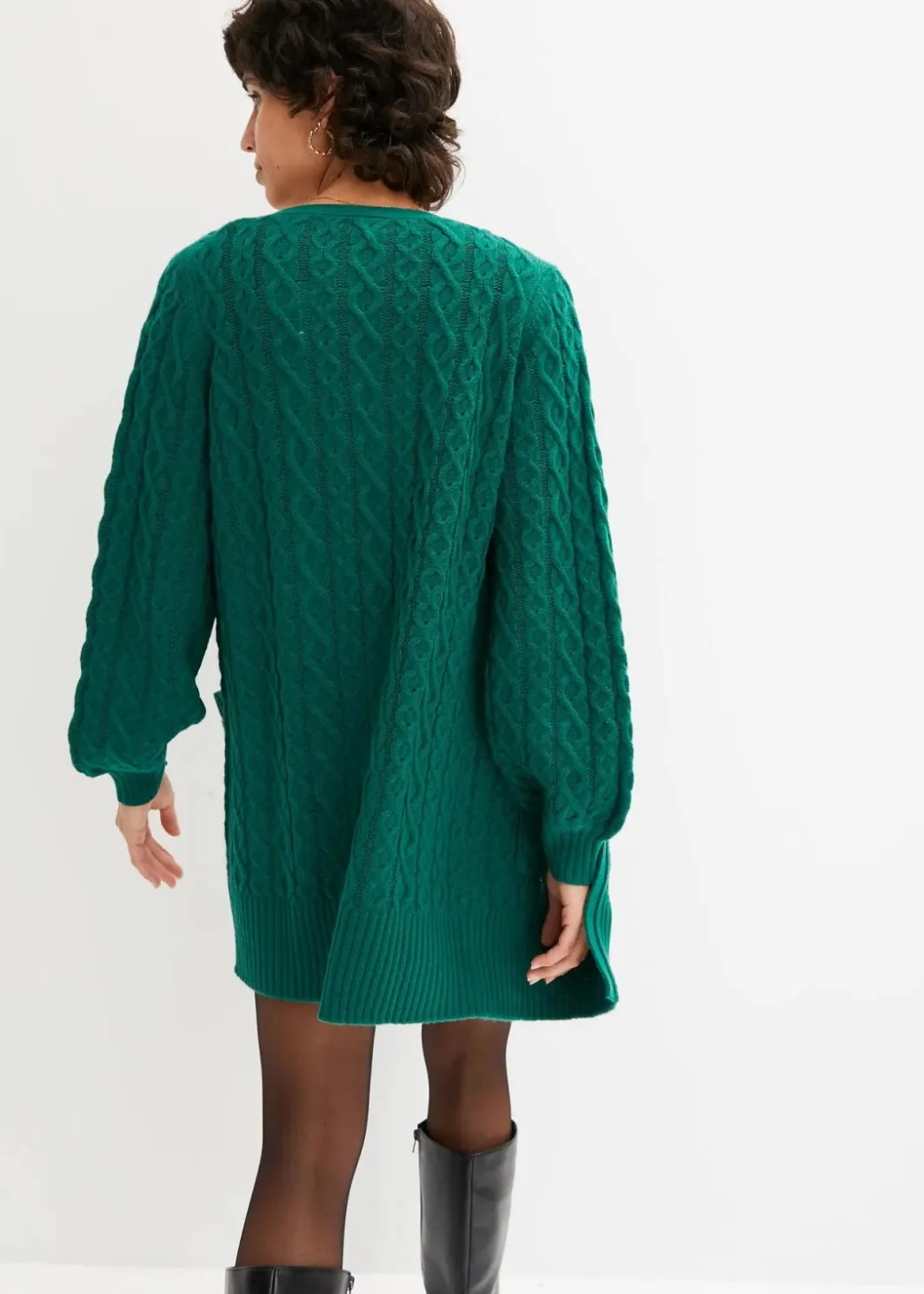 Longstrickjacke mit Ballonärmeln Damen Bekleidung·Umstandsmode|Bekleidung·Jeans