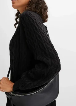 Online Longstrickjacke mit Ballonärmeln Damen Pullover & Strickjacken|Strickmode