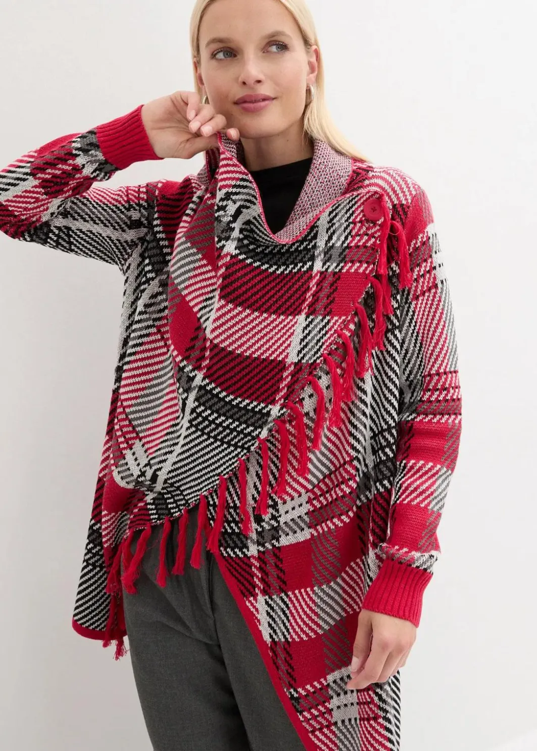 Discount Longstrickjacke mit Fransen Damen Bekleidung·Umstandsmode|Bekleidung·Jeans