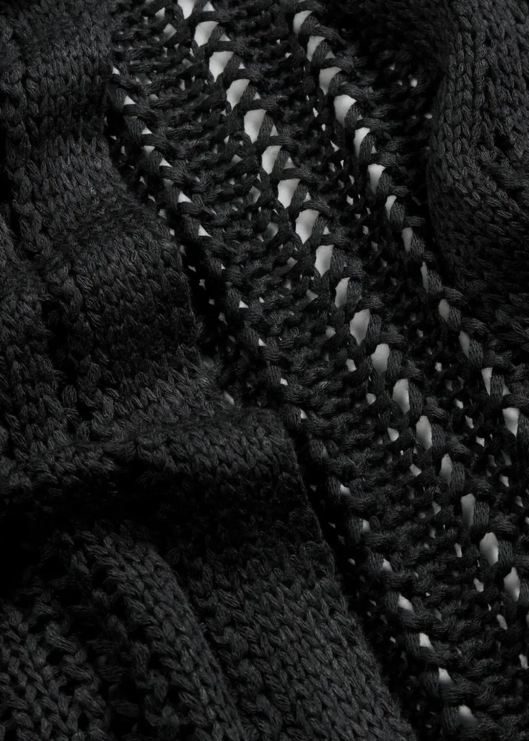 Sale Longstrickjacke mit Lochmuster Damen Strickmode|Pullover & Strickjacken