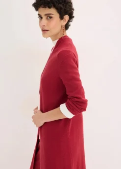 Damen bonprix Bekleidung·Umstandsmode|Pullover & Strickjacken|Longstrickjacke mit Viskose