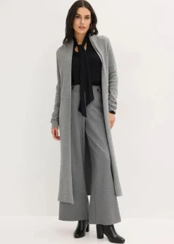 Outlet Longstrickjacke mit Viskose Damen Bekleidung·Umstandsmode|Pullover & Strickjacken