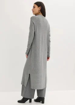 Outlet Longstrickjacke mit Viskose Damen Bekleidung·Umstandsmode|Pullover & Strickjacken