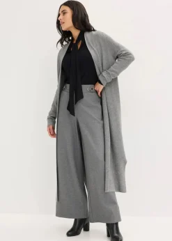 Outlet Longstrickjacke mit Viskose Damen Bekleidung·Umstandsmode|Pullover & Strickjacken