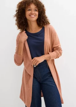 Damen bonprix Bekleidung·Röcke|Bekleidung·Jeans|Longstrickjacke, offen