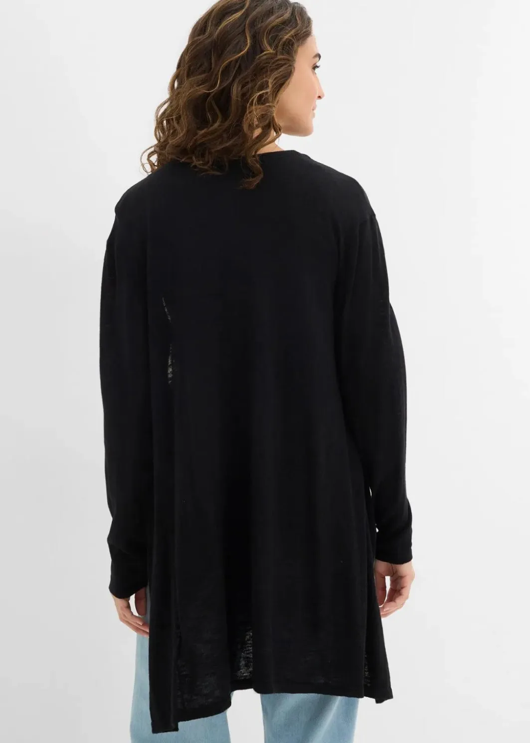 Outlet Longstrickjacke, offen Damen Bekleidung·Röcke|Bekleidung·Jeans