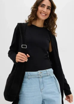 Outlet Longstrickjacke, offen Damen Bekleidung·Röcke|Bekleidung·Jeans