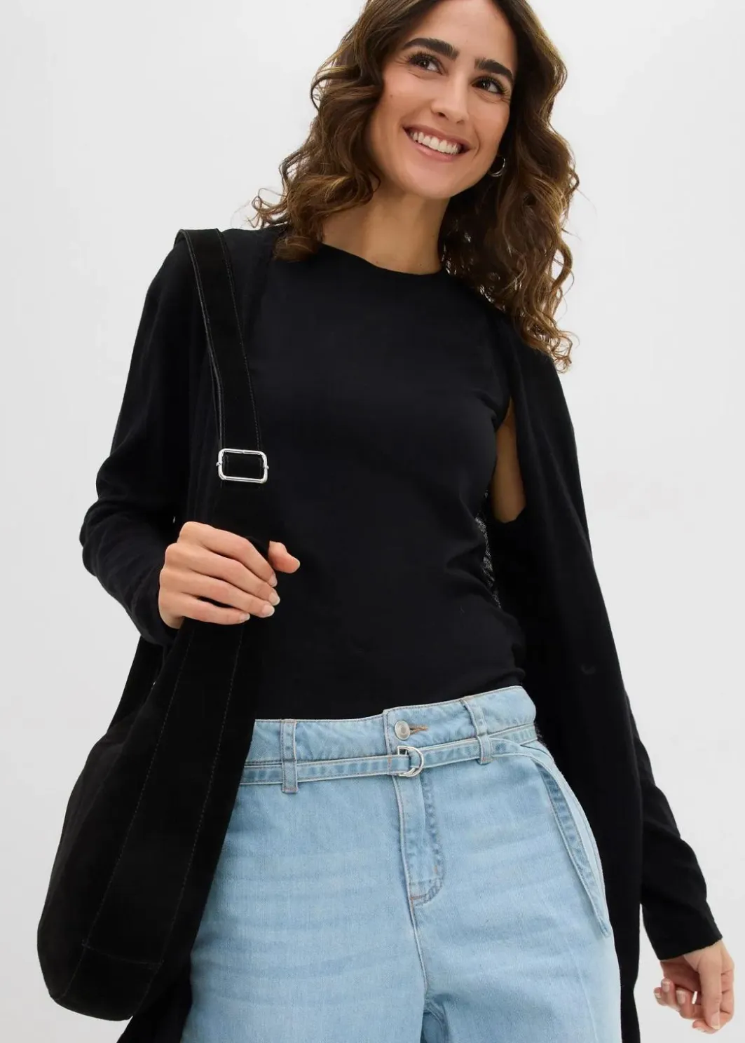 Outlet Longstrickjacke, offen Damen Bekleidung·Röcke|Bekleidung·Jeans