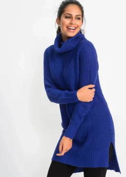 Damen bonprix Pullover & Strickjacken|Strickmode|Long-Strickpullover