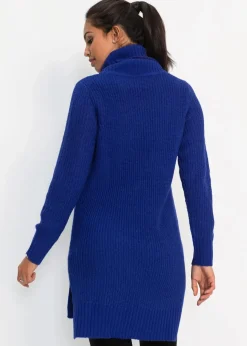 Damen bonprix Pullover & Strickjacken|Strickmode|Long-Strickpullover