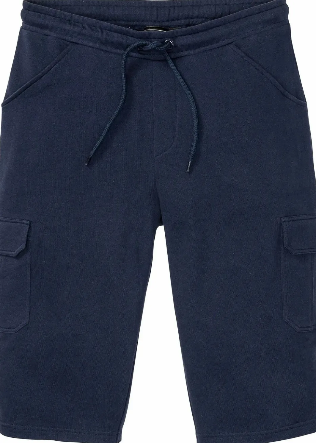 Sale Long-Sweat-Cargobermuda aus reiner Baumwolle, Regular Fit Herren Shorts|Sportbekleidung