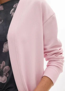 Outlet Long-Sweatjacke aus weichem Baumwoll-Mix Damen Sweat|Bekleidung·Blusen & Tuniken