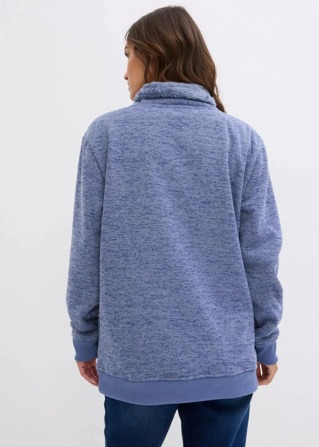 Damen bonprix Sweat|Bekleidung·Blusen & Tuniken|Long-Sweatshirt