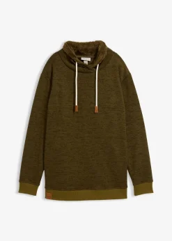 Long-Sweatshirt Damen Sweat|Bekleidung·Blusen & Tuniken