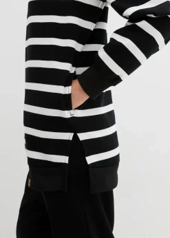Hot Longsweatshirt mit Troyer-Kragen Damen Bekleidung·Blusen & Tuniken|Sweat