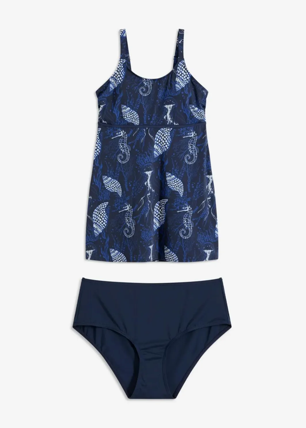New Long-Tankini (2-tlg.Set) Damen Nachhaltigere Materialien|Tankinis