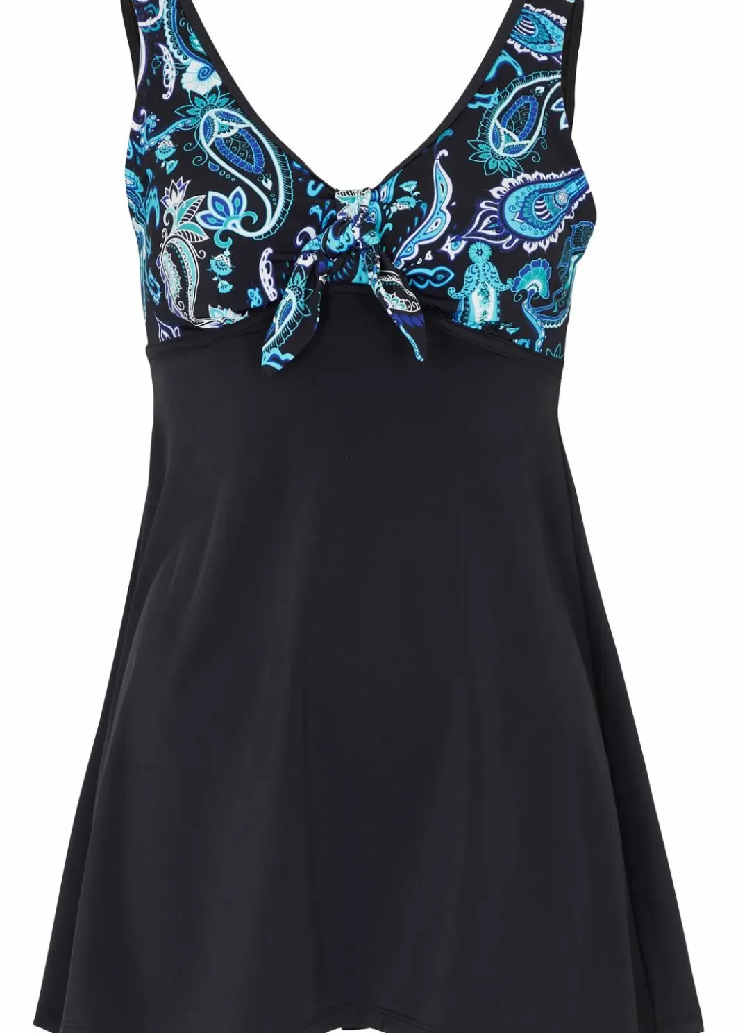 Damen bonprix Nachhaltigere Materialien|Mix & Match|Long-Tankinioberteil mit breiten Trägern