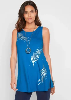 Damen bonprix Shirts & Tops|Nachhaltigere Materialien|Long-Top