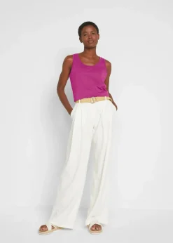 Long-Top aus reiner Baumwolle (5er Pack) Damen Shirts & Tops|Basics