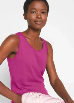 Long-Top aus reiner Baumwolle (5er Pack) Damen Shirts & Tops|Basics