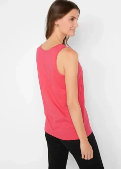Damen bonprix Shirts & Tops|Basics|Long-Top aus reiner Baumwolle (5er Pack)