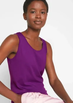 Best Long-Top aus reiner Baumwolle (5er Pack) Damen Shirts & Tops|Basics