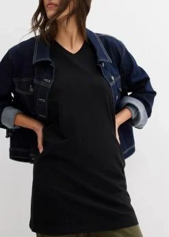 Online Longtop aus reiner Bio Baumwolle, (2er Pack) Damen Unterhemden|Basics