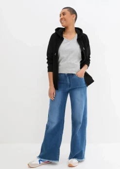 Damen bonprix Wäsche·Unterhemden|Bekleidung·Röcke|Long-Top, 2er-Pack