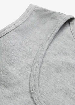 Damen bonprix Wäsche·Unterhemden|Bekleidung·Röcke|Long-Top, 2er-Pack