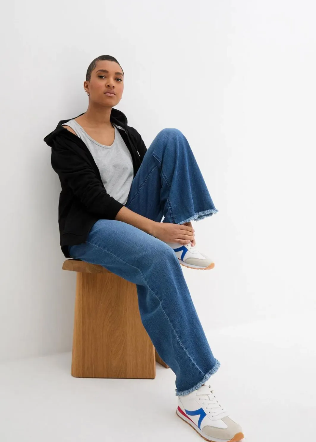 Damen bonprix Wäsche·Unterhemden|Bekleidung·Röcke|Long-Top, 2er-Pack