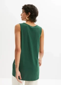 Damen bonprix Shirts & Tops|Basics|Long-Top, 2er-Pack
