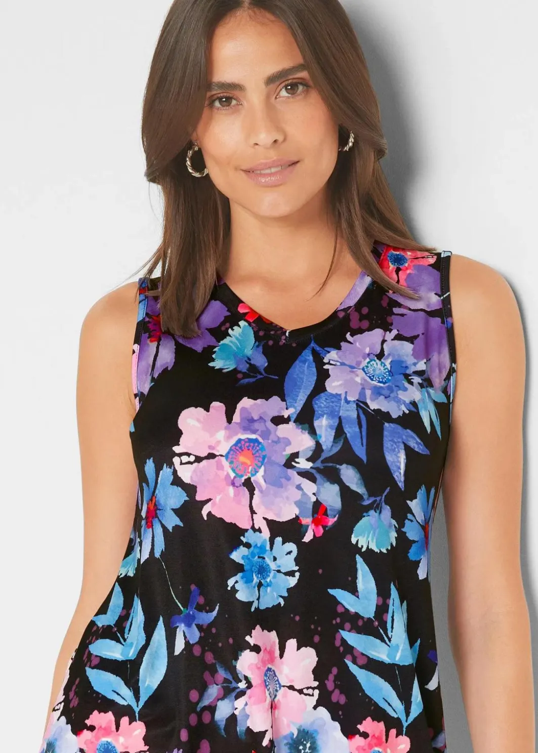 Outlet Longtop mit Zipfel Damen Shirts & Tops|Nachhaltigere Materialien