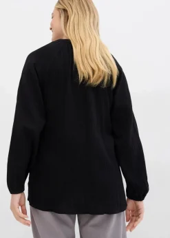 Best Long-Tunika aus Musselin Damen Bekleidung·Jacken & Mäntel|Blusen & Tuniken
