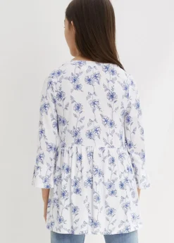 Kinder bonprix Mädchen 9-16 Jahre·Shirts & Blusen|Mädchen 2-8 Jahre·Nachhaltigere Materialien|Long-Tunika aus Viskose-Mix